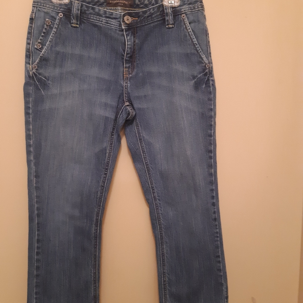 Banana Republic cropped jeans